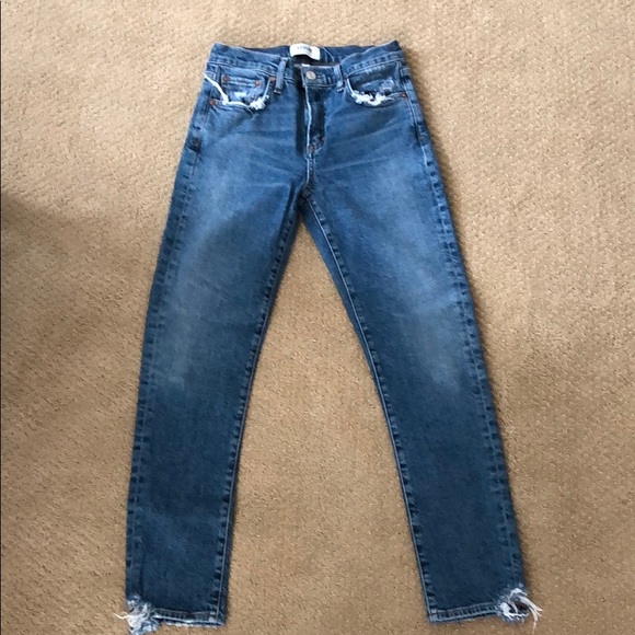 Agolde Denim - Agolde Toni high rise slim straight jeans